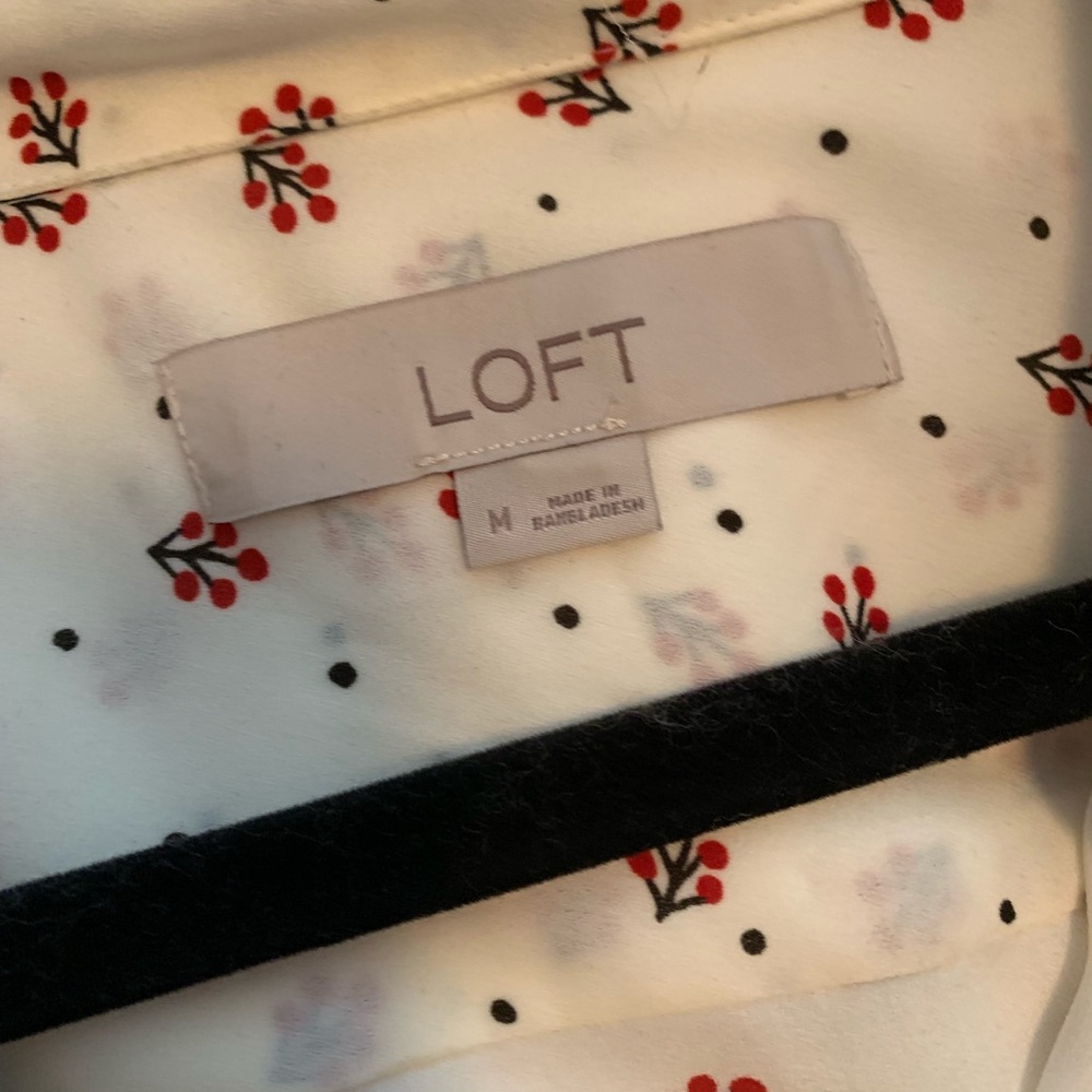 Loft Printed Button Down - image 3